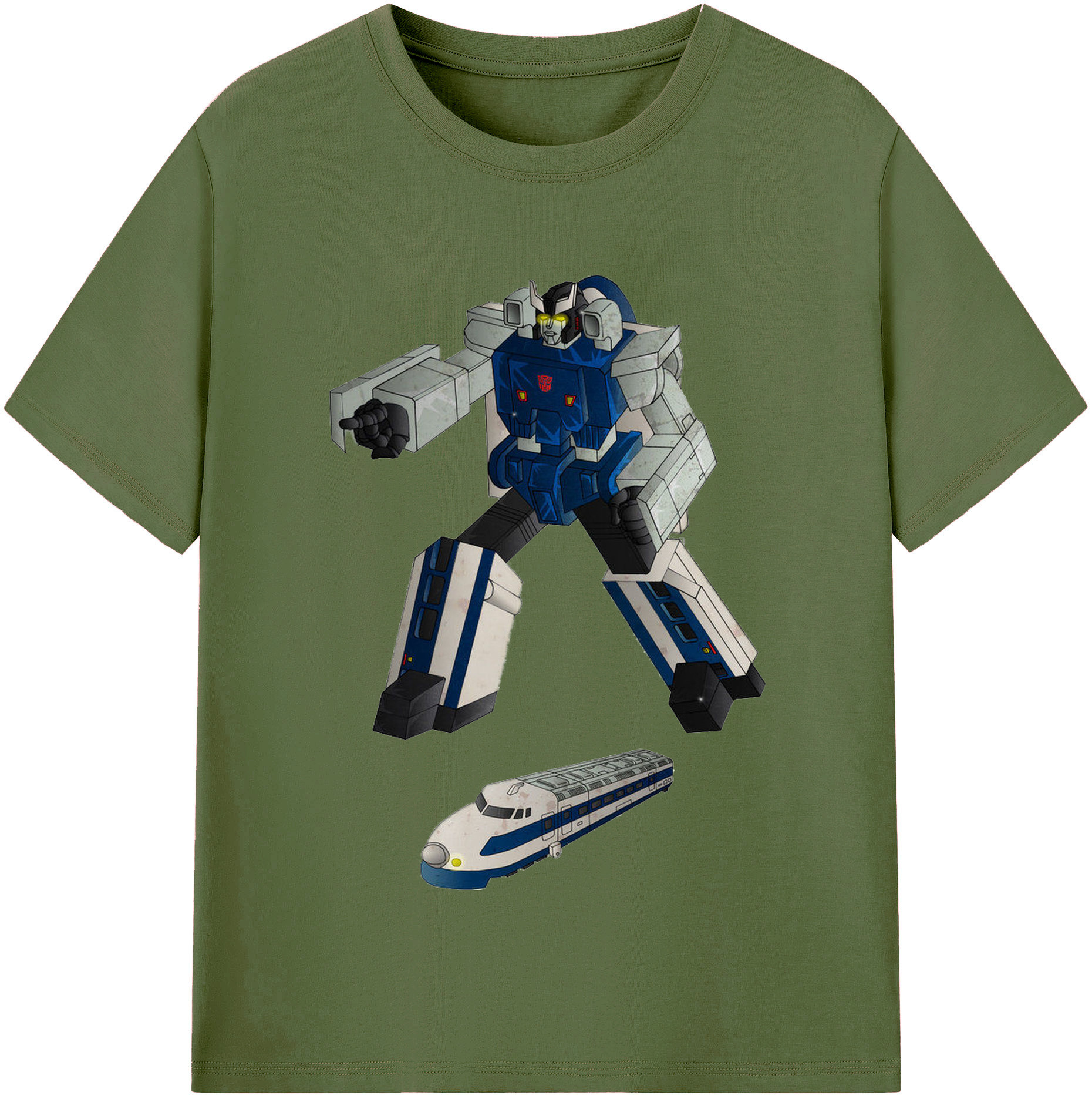 （画像用）  綿100％半袖Tシャツ（フロントプリント）